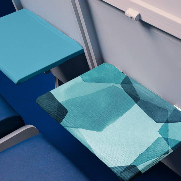 The Go-Be 2-pack, groenblauw aquarel/groenblauw massief voor wholesale door Go-Be Sleeves