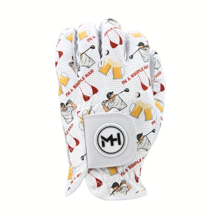 Je suis un homme simple Gant de golf | MULLIGAN HOOLIGAN® pour la vente par MULLIGAN HOOLIGAN®