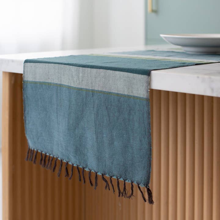 Sabahar - Wholesale Table Runner - Dalol Handwoven Ethiopian Cotton Table Runner