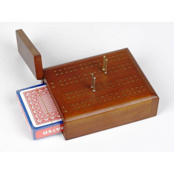 Dal Rossi Italy - Vendita all'ingrosso Giochi da tavolo - Dal Rossi Travel Cribbage in legno/con carte da gioco
