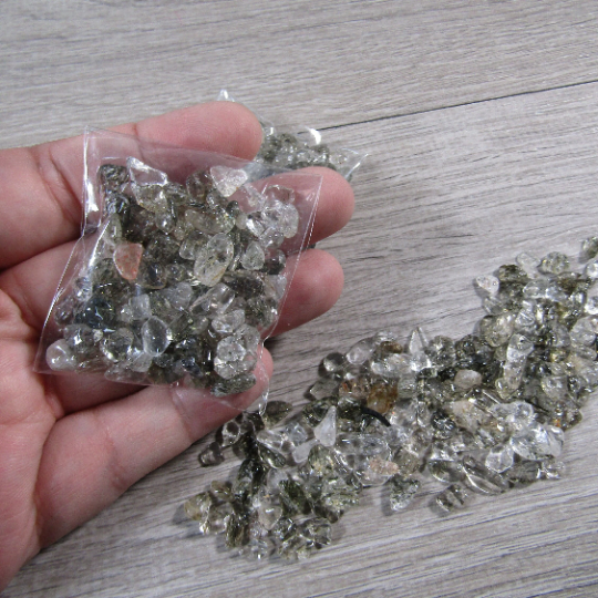 Keystone Crystals - Vendita all'ingrosso Pietra/cristallo spirituale - Mini chips di pietre preziose sfuse – sacchetto da 25 g di cristalli per artigianato42