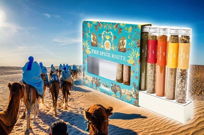 The African Home Goods - Wholesale Dried Spice Mix - Spice Route | Superb Collection of Iconic and Exotic Spice Blends from Around the Globe | 8-Pack Gift Set0