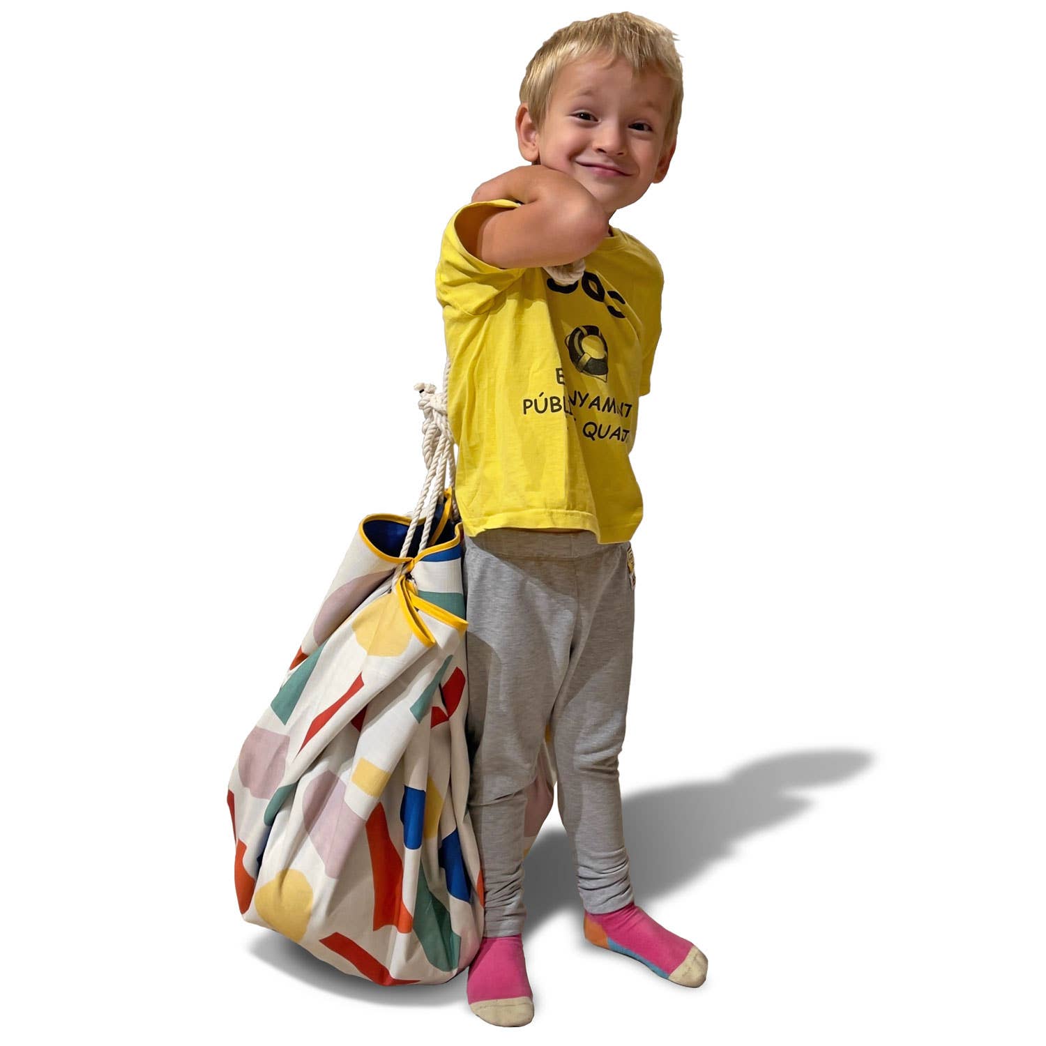 Barceloning – wholesale Leksaksset - Barn – Little Rocks lekmatta som blir påse för förvaring av leksaker1