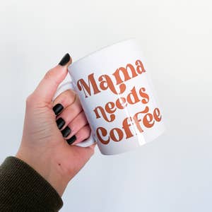 M.B. Paper Design - Mama Coffee Cup - Coffee Mug - Gift for Mom – Talin  Market World Food Fare