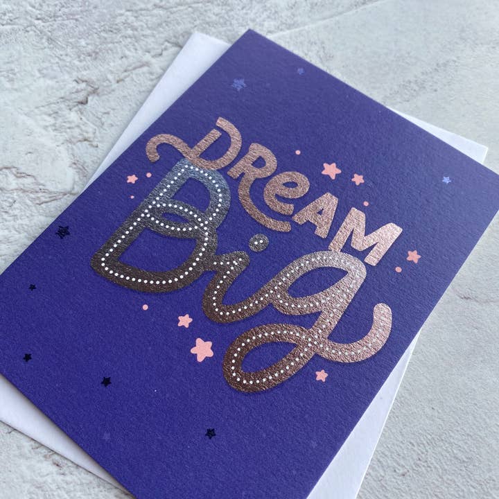 Dream Big - Minikort for engroshandel hos Heyyy Ltd