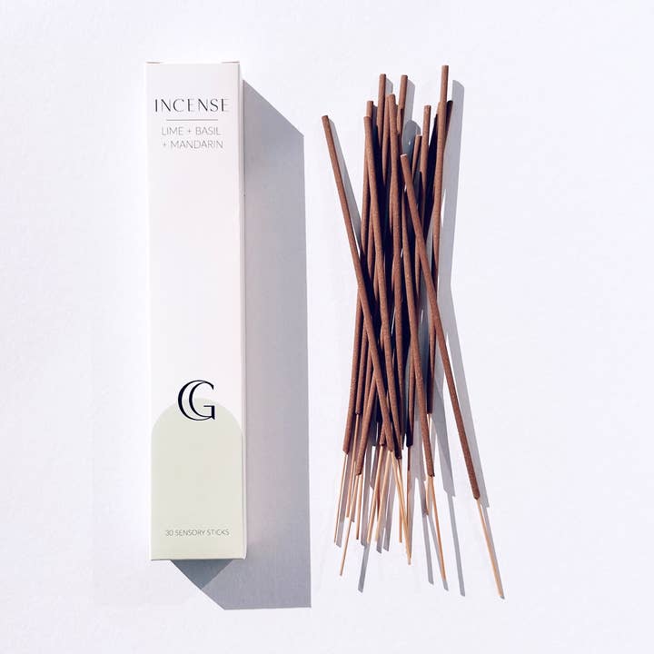 Incense - Lime, Basil & Mandarin for wholesale by The Little Gifter Co.