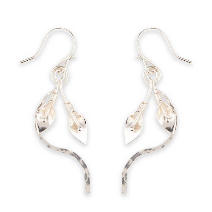 Mark Steel Jewelry - Wholesale Dangle Earrings - Calla Lily Stem Dangle Earring 1