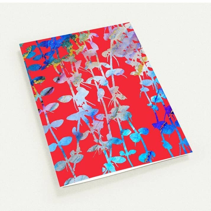 THE VINES - Pak van 10 dubbelgevouwen kaarten (standaard enveloppen) voor wholesale door PATRICKASTWOOD.COM