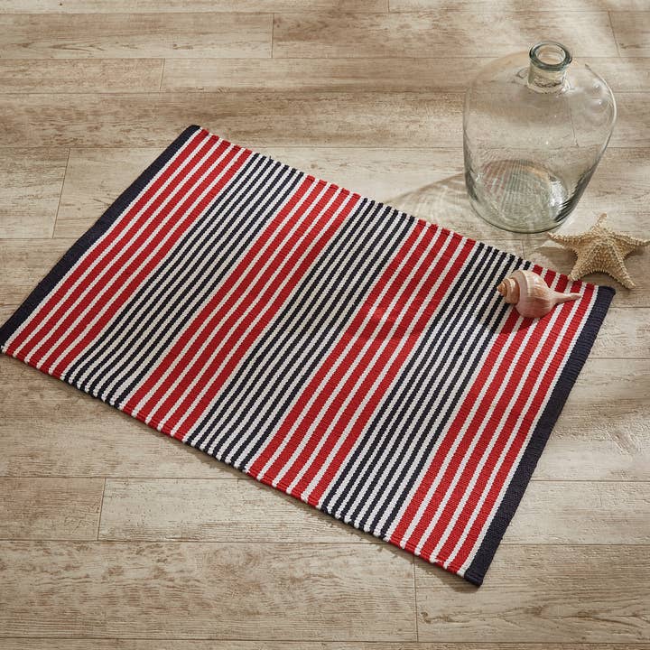 Hudson Stripe Tæppe - 4' x 6' for engroshandel hos Split P