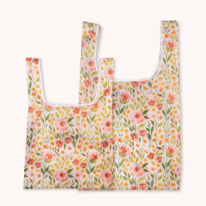 Spring Garden Reusable Bag for wholesale by Elyse Breanne Design