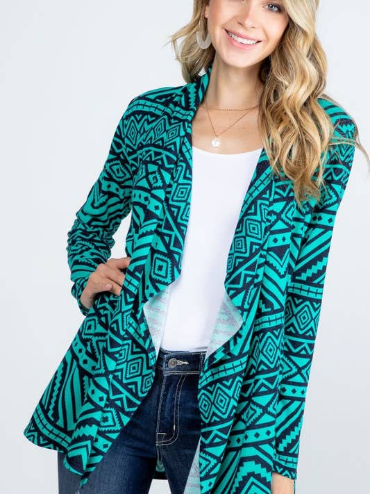 Verticaal gestreept vest met geborstelde trui voor wholesale door Rose Mellow Fashion