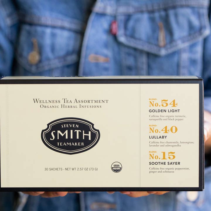 Wellness Tea Assortment for wholesale by Smith Teamaker