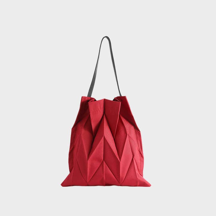 alberalkirk - Wholesale Tote Bag - Women's - Pleated Oxford Tote Dual Carry System S5P3133
