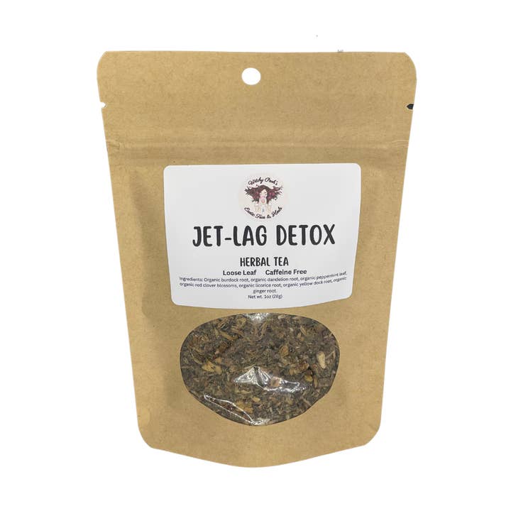 Witchy Pooh's Exotic Teas & Herbs - Wholesale Loose Tea - Jet-Lag Relief Loose Leaf Organic Functional Herbal Detox Te