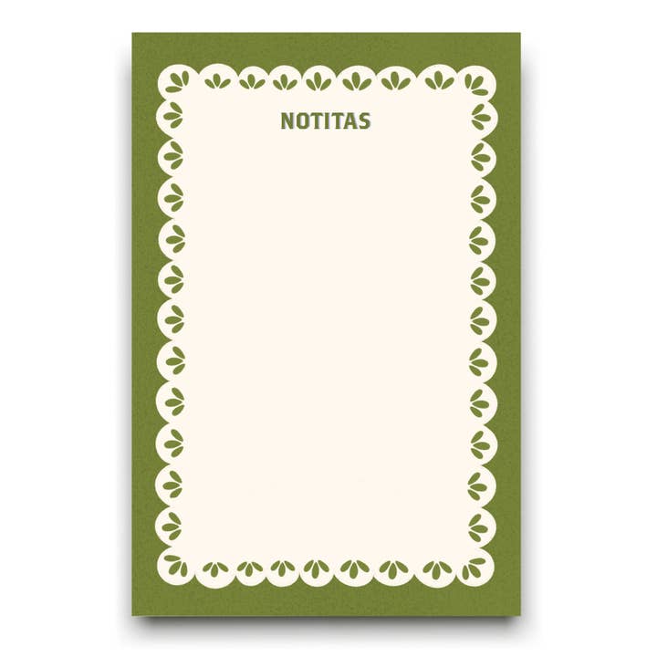 Ana Peake - Wholesale Notepad - Notitas Papel Picado - Spanish Notepad