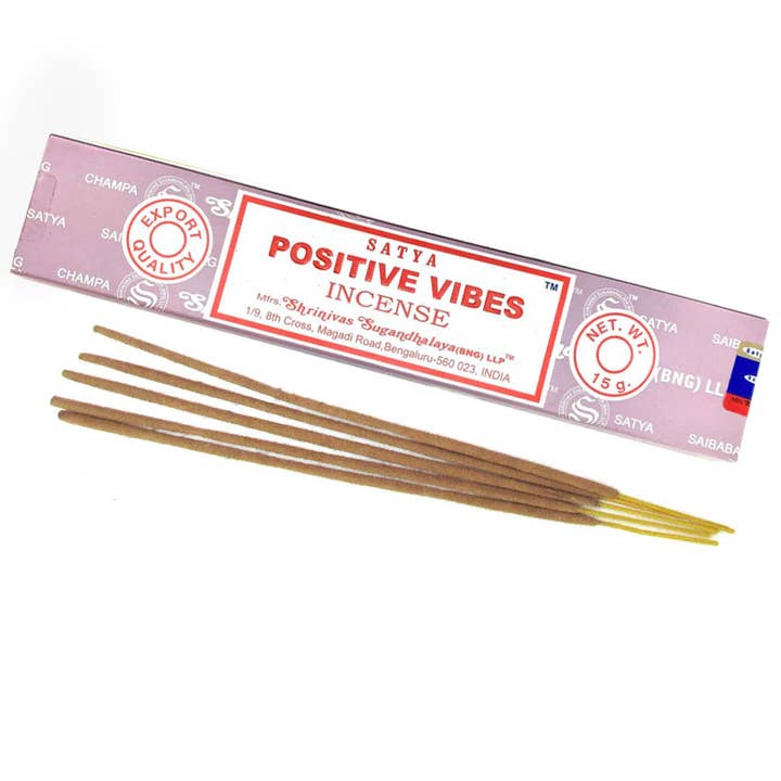 Positive Vibes Incense Sticks Pack for wholesale by Witchy Washy Bath ®
