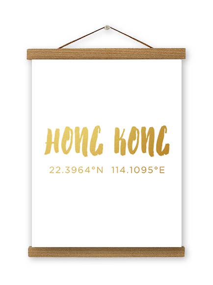 Hongkong Koordinater Kunsttryk for engroshandel hos IMPAPER