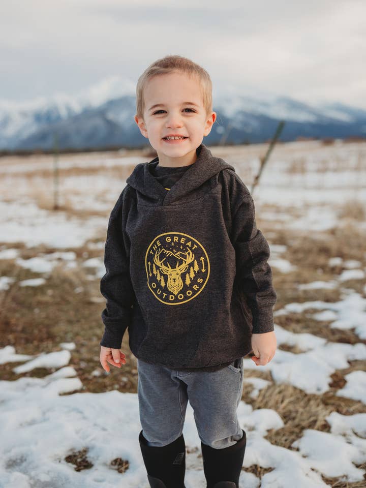 De Grote Buiten Toddler Hoodie voor wholesale door Made of Mountains