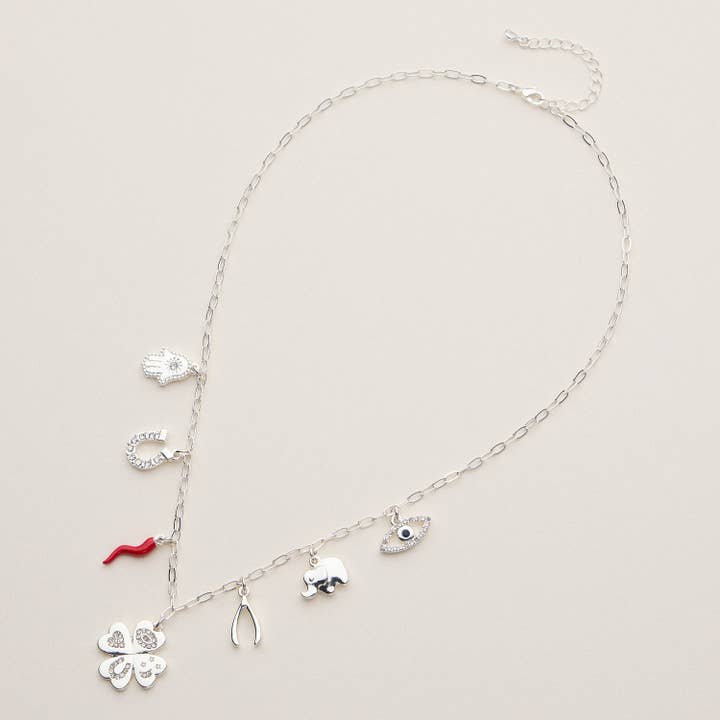 Lilla Haven - Wholesale Pendant/Charm Necklace - Lucky Charm Necklace - 18K Gold Dipped2