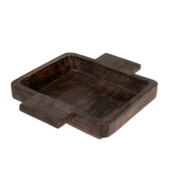 Indaba Trading - Wholesale Decorative Plate/Dish/Bowl - Burnt Brown Dough Bowl S