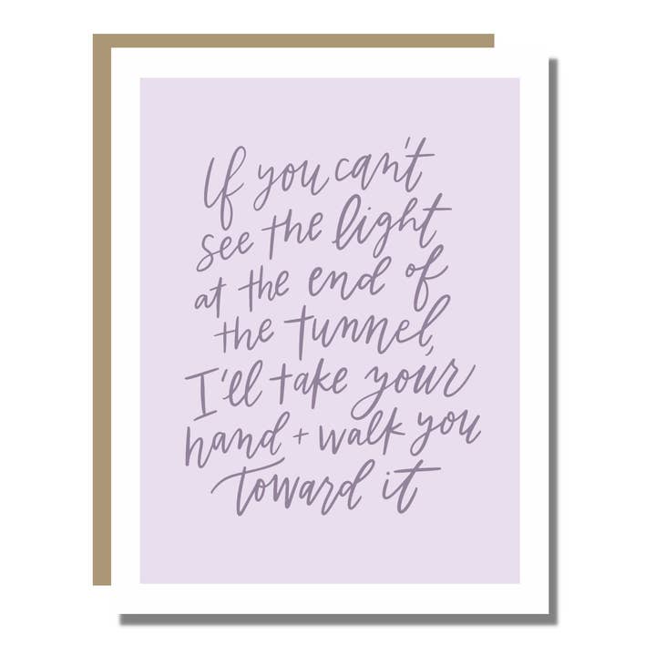 Prairie Letter Shop - Wholesale Rouwkaart - Bekijk de Light Card | Card for Roeavement Support Sympathy