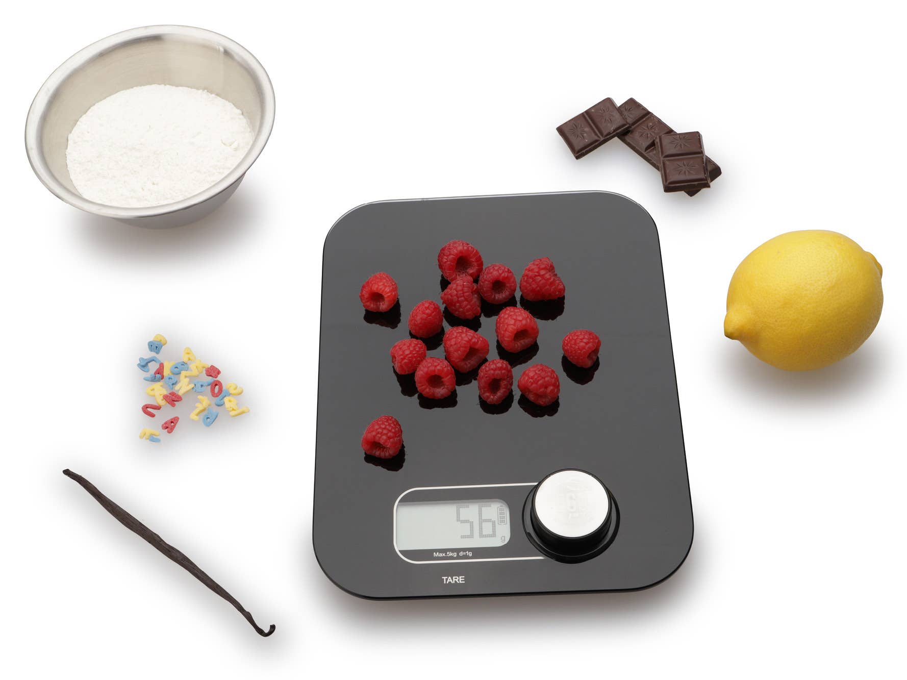 Karl Weis - Wholesale Kitchen Tool/Gadget - Kitchen Scale "Eco Pro". Black4