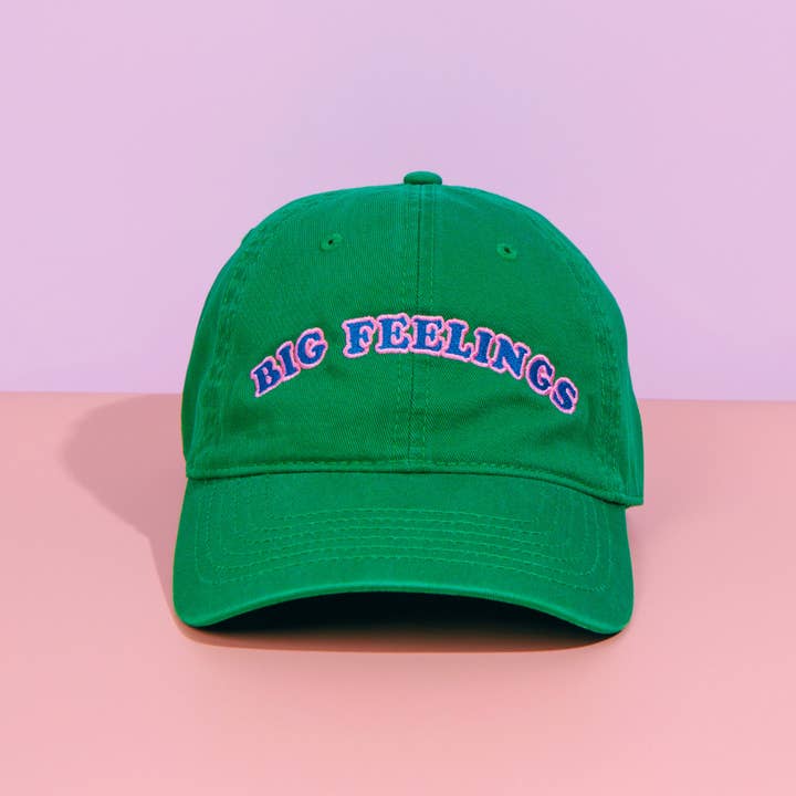 Party Mountain Paper co. - Wholesale Baseball Cap - Unisex - Big Feelings Baseball Dad Hat1