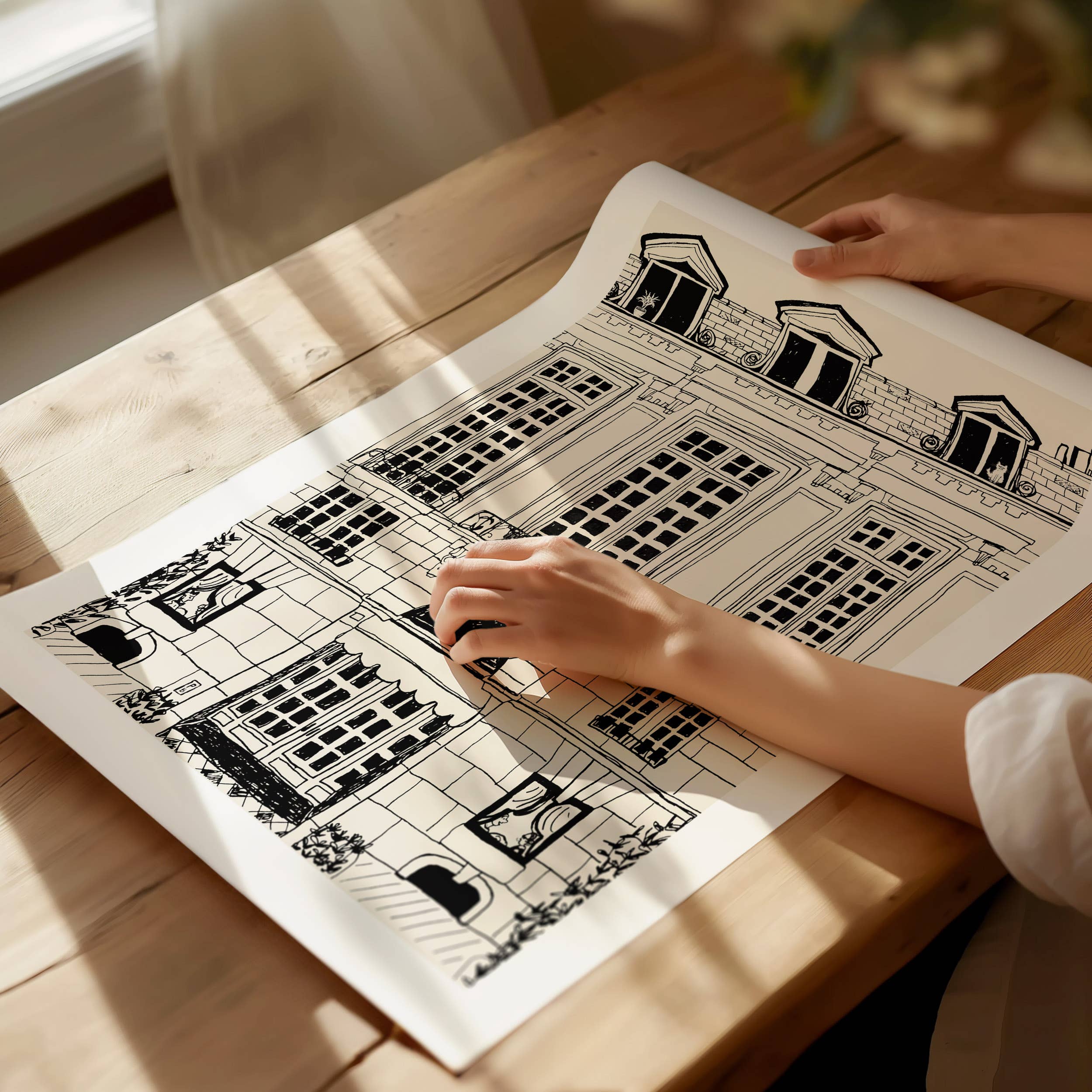 Pascale Berkowitz Studio Art - Wholesale Art Print - "Room Service", Giclée Fine Art Print3