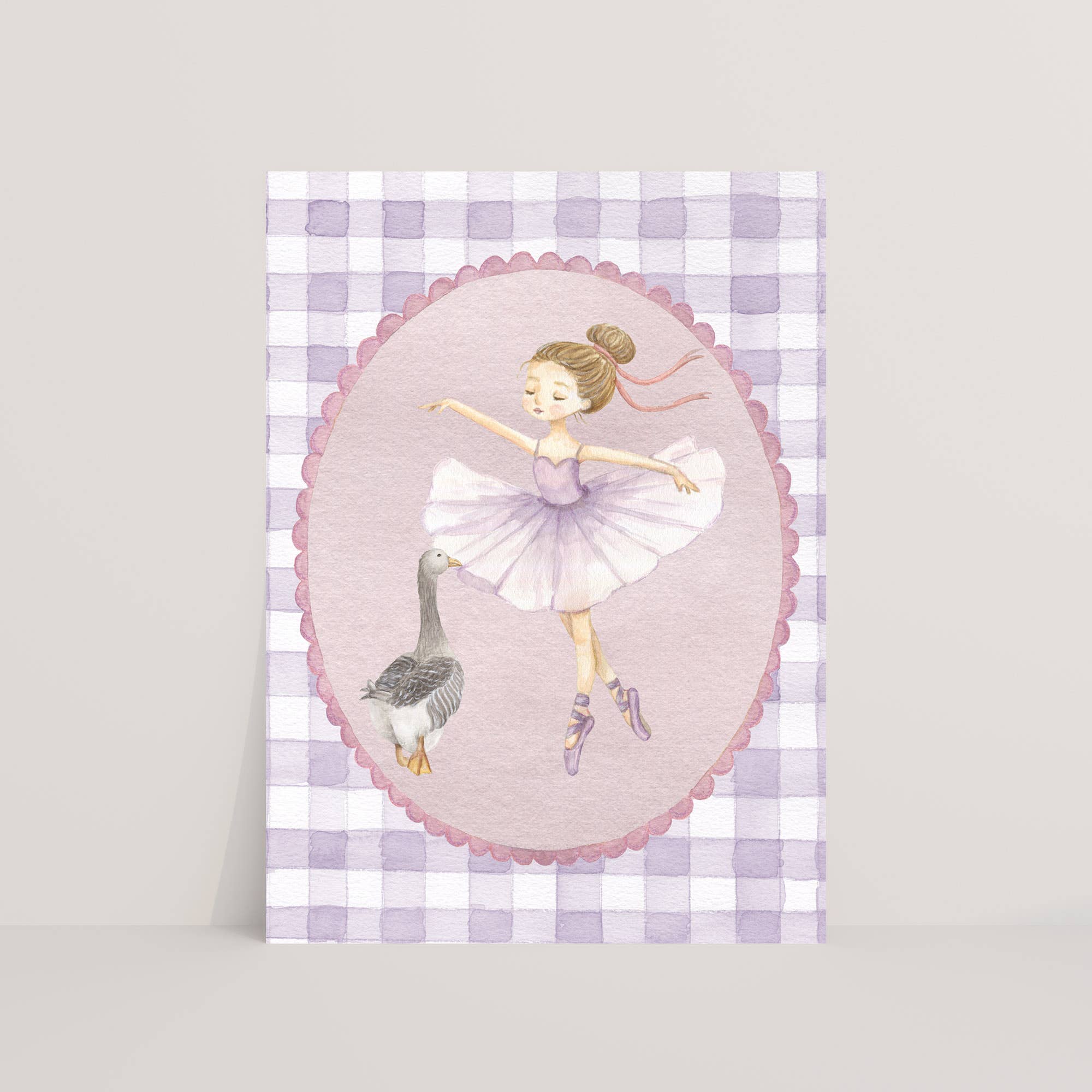 Appeloogje – Engroshandel Hverdagshilsen kort – Postkort ballerina0