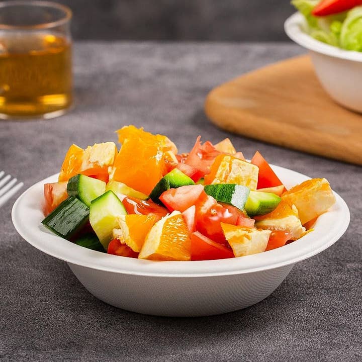 Koffer voor eenmalig gebruik - Biologisch afbreekbare bagasse-kom van suikerriet voor wholesale door Reharvest