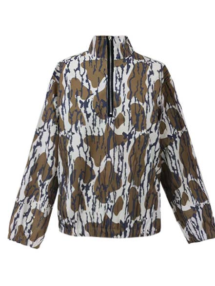 Rosa Clothing - Wholesale Sweatshirt - Women's - Western bottomland camo quarter zip sweatshirt1