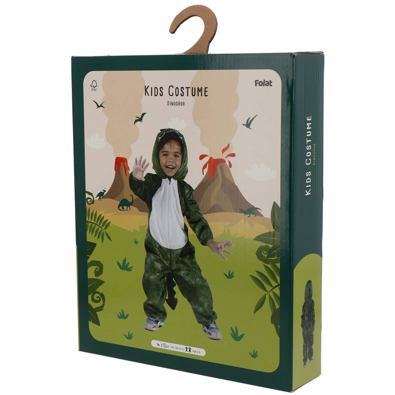 Folat BV – wholesale Utklädningsdräkter – Barn – Dinosauriedräkt - 116–128 cm / 6–8 år3