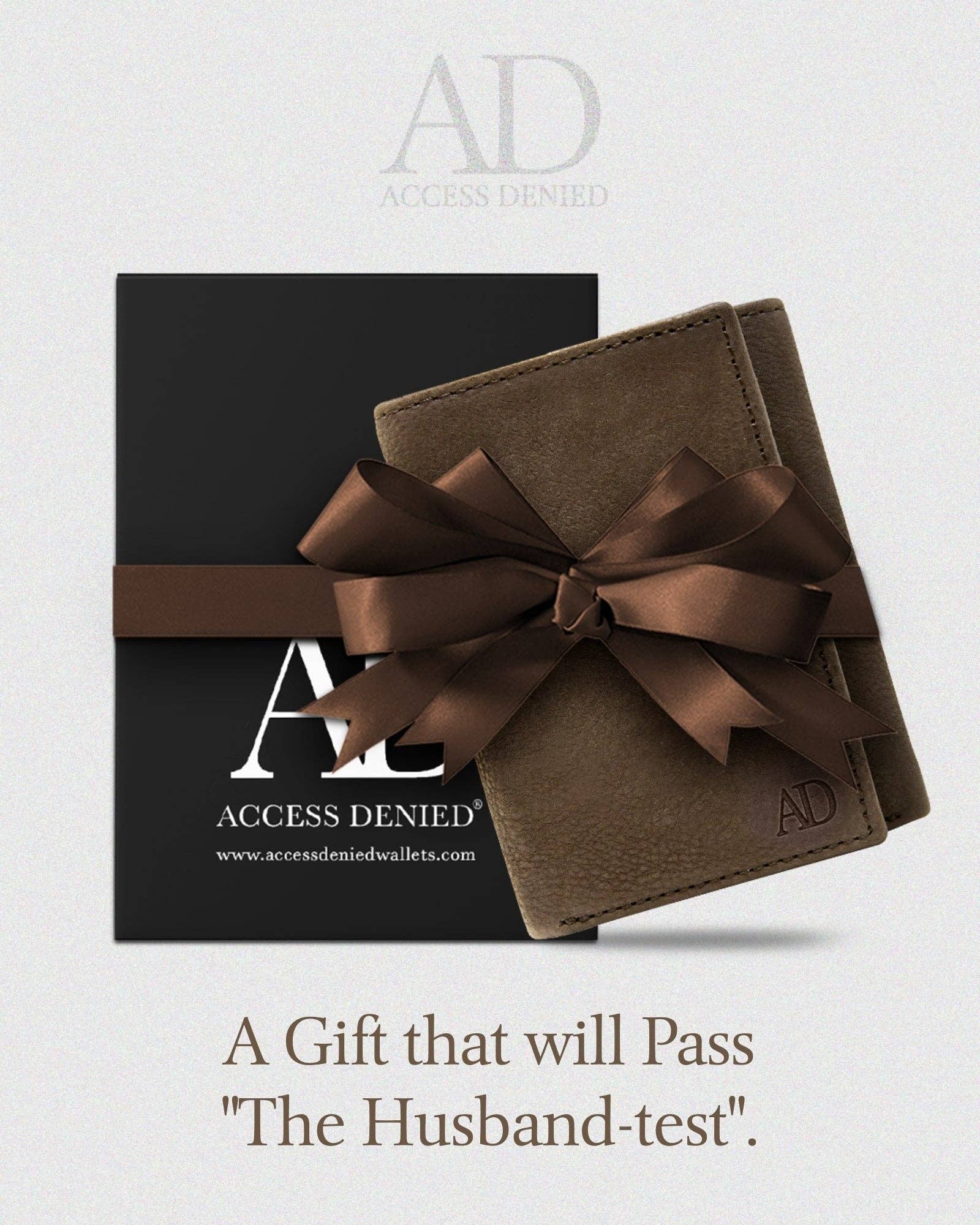 Access Denied Accessories - Wholesale Wallet - Men's - Trifold Wallets for Men Slim RFID Blocking Wallet Gifts Man50