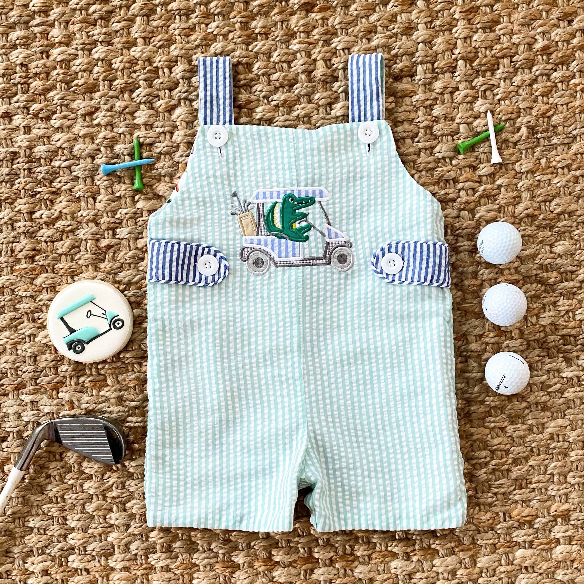 Seven Lantern Lane - Vente Barboteuse – bébé - Réversible Le Palms Golf Jon Jon2