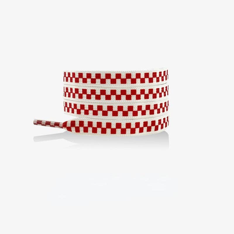Funkyrel® Atzbranding Limited – wholesale Shoelaces – Unisex – 3D Checkerboard Flat Shoelace - Multi Colors Available5