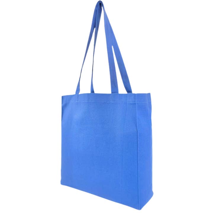 US Bags – Engroshandel Tote bag - Unisex – Canvas Bogstofpose | Genanvendelig Hverdagsindkøbsnet med Kile1