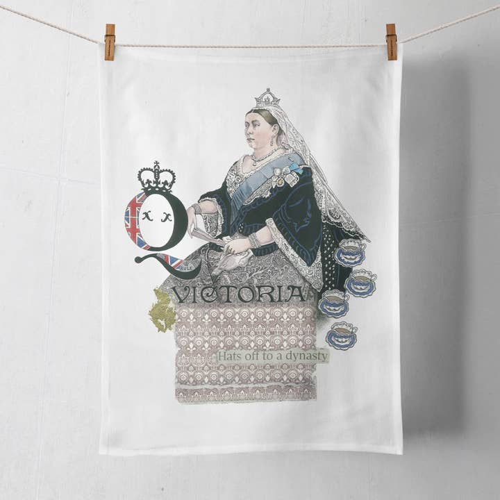 Strofinaccio Queen Victoria per la vendita all'ingrosso da parte di Dead Queens Style