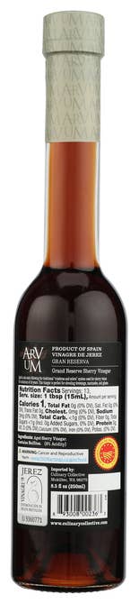 Matiz - Wholesale Vinegar - Arvum Gran Reserva Sherry Vinegar - 8.5 fl oz1