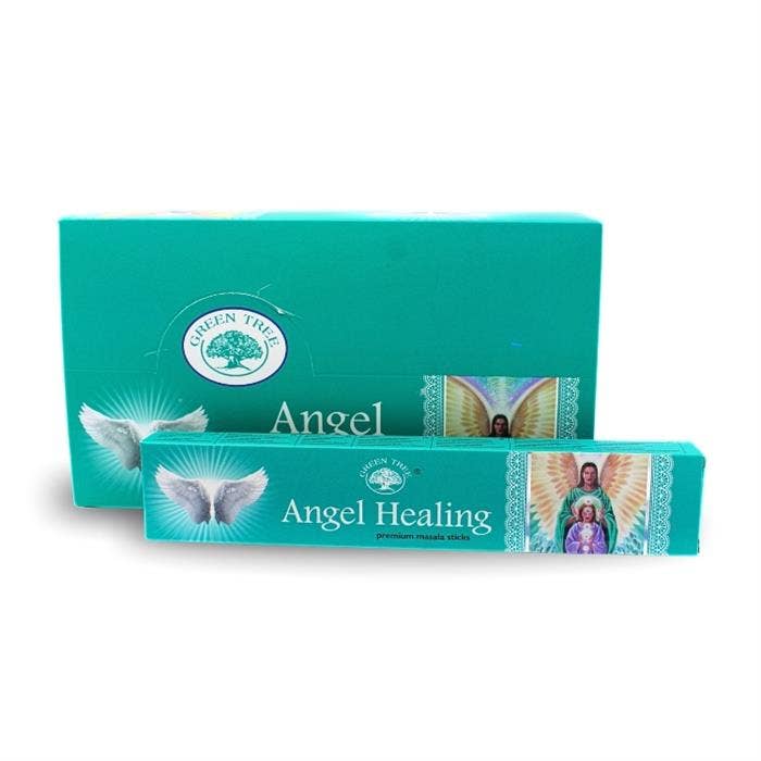 Green Tree - Wholesale Incense - Green Tree Angel Healing Hand Rolled Natural Incense Sticks1