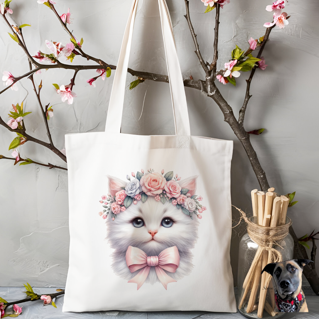 Storms Style - Wholesale Tote Bag - Women's - Kittens Tote Bag - Cat - 28 designs20