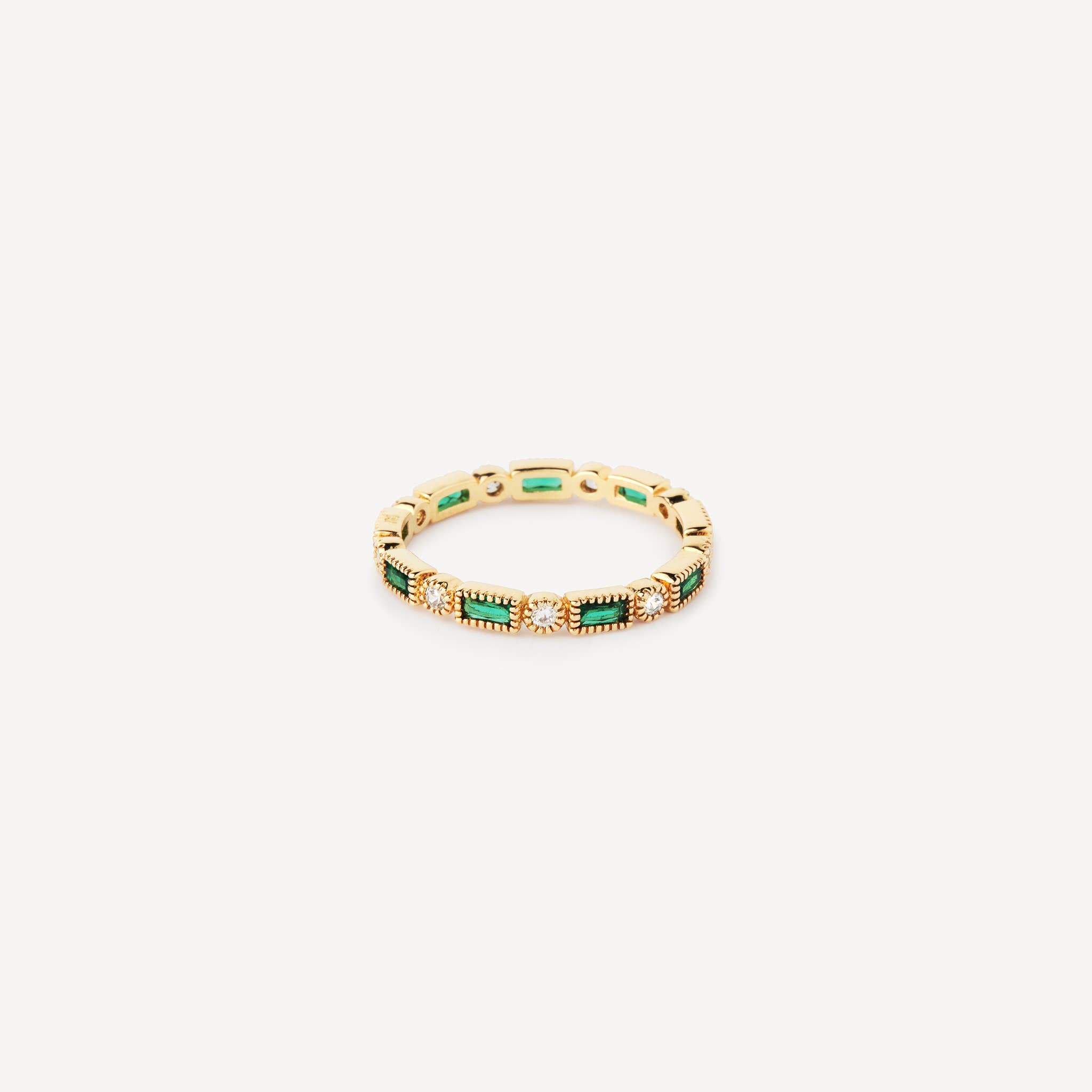 Meora Paris - Wholesale Multi-Stone Ring - Oasis ring 18k gold plated