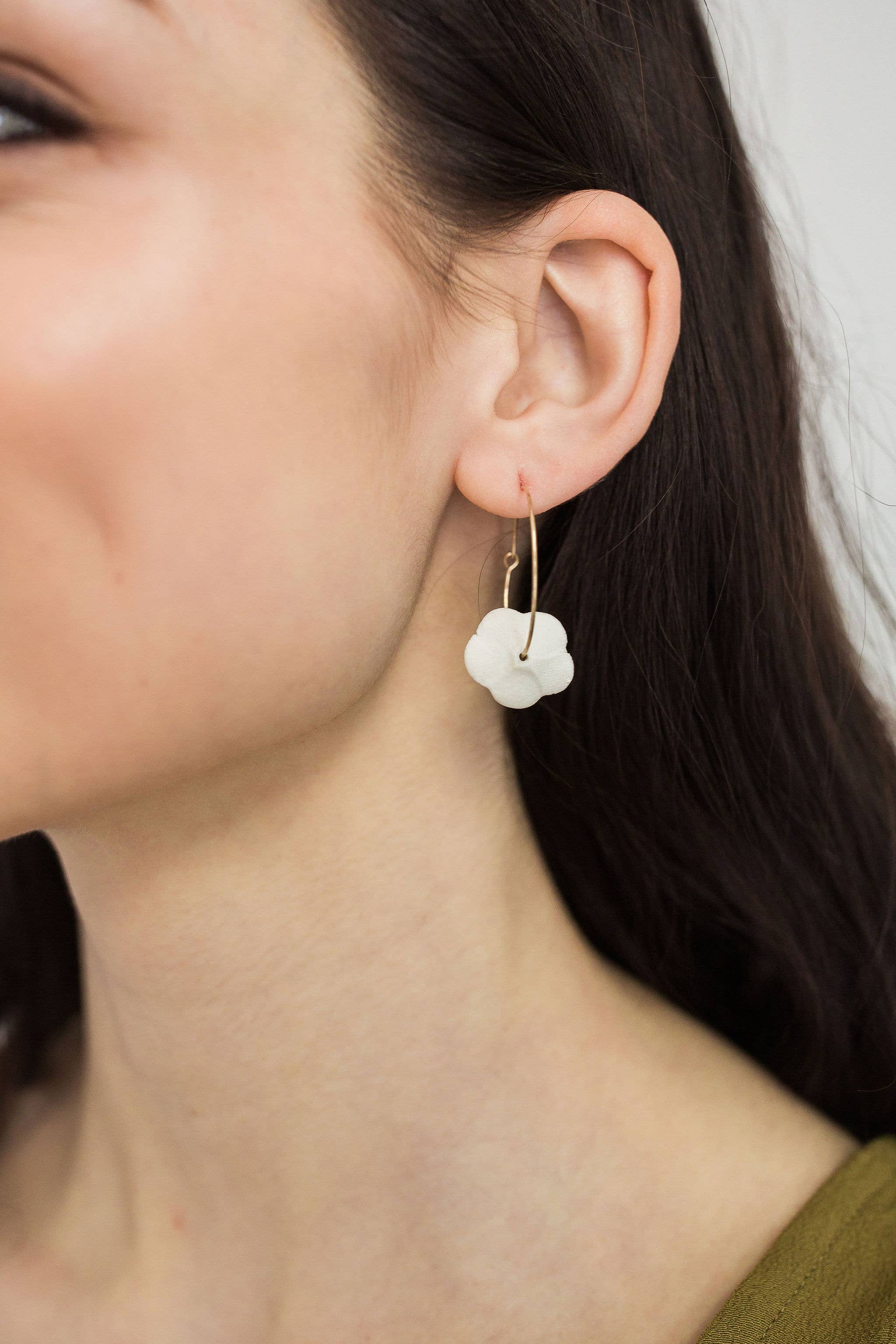 Jenna Vanden Brink Ceramics - Vendita all'ingrosso Orecchini a cerchio - Cerchi per fiori8