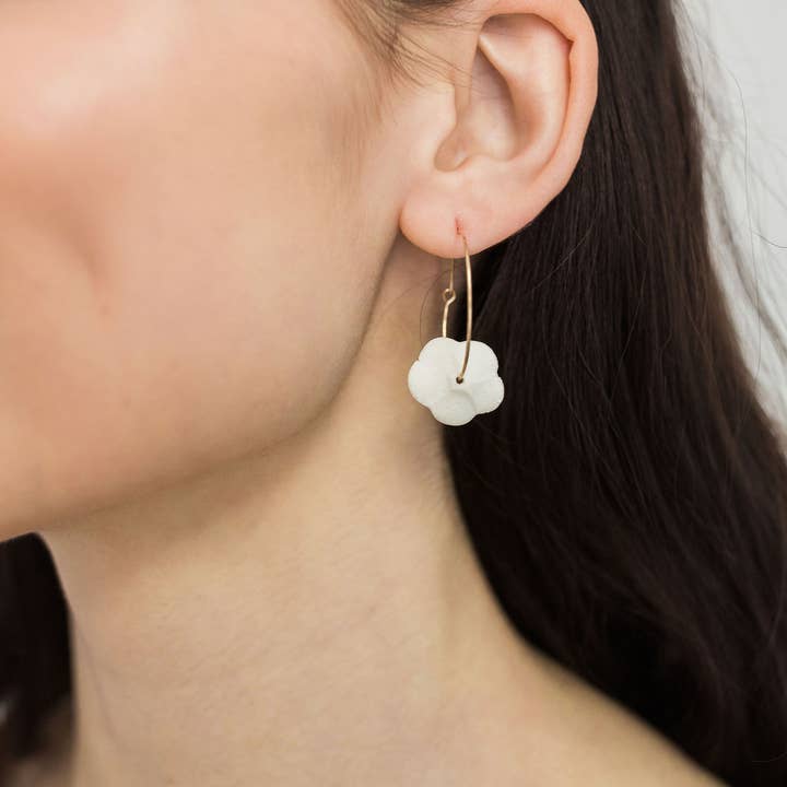 Jenna Vanden Brink Ceramics - Vendita all'ingrosso Orecchini a cerchio - Cerchi per fiori8