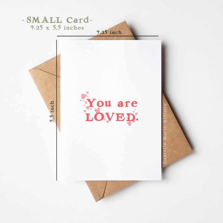 Mini Magic Greeting 5 Pack - SMALL Greeting Cards for wholesale by Danielle Marie Artistry