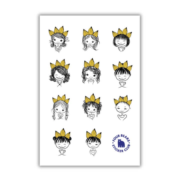 Princesses Puffy pour la vente par Four Bears Sticker Club