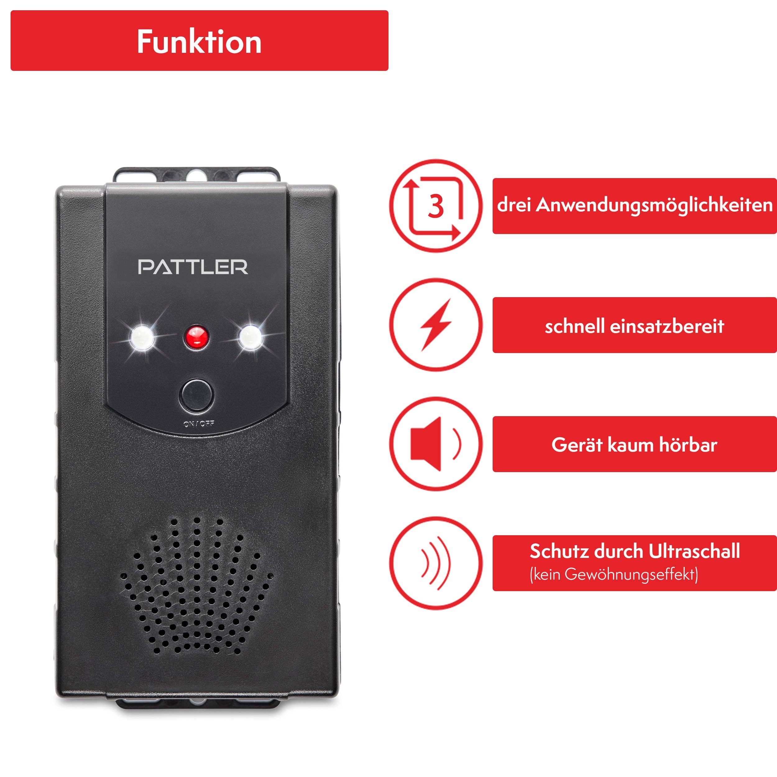 PATTLER® - Wholesale Outdoor Ornament/Decor - Marten deterrent all-rounder for home, garden, car, winter7