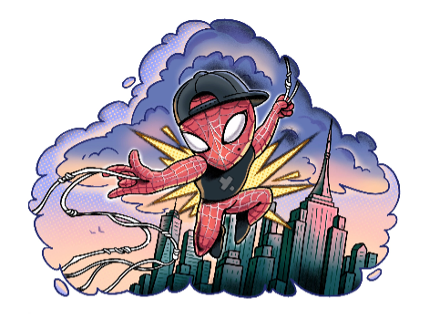 Tony Ray - Wholesale Temporary Tattoo - Kids - Spider-Ray3