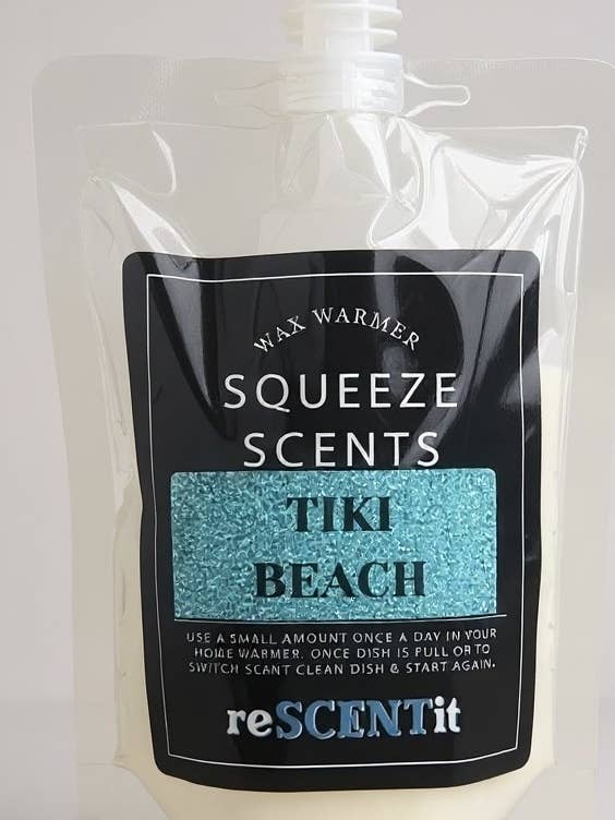 TIKI BEACH SQUEEZE SCENT for wholesale by reSCENTit ~ Red Dirt Leather