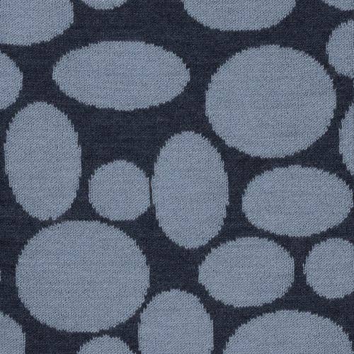 McKernan - Wholesale Scarf - Women's - Pebbles Stole – Superfine Wool Wrap with Friendly Dot Motif6