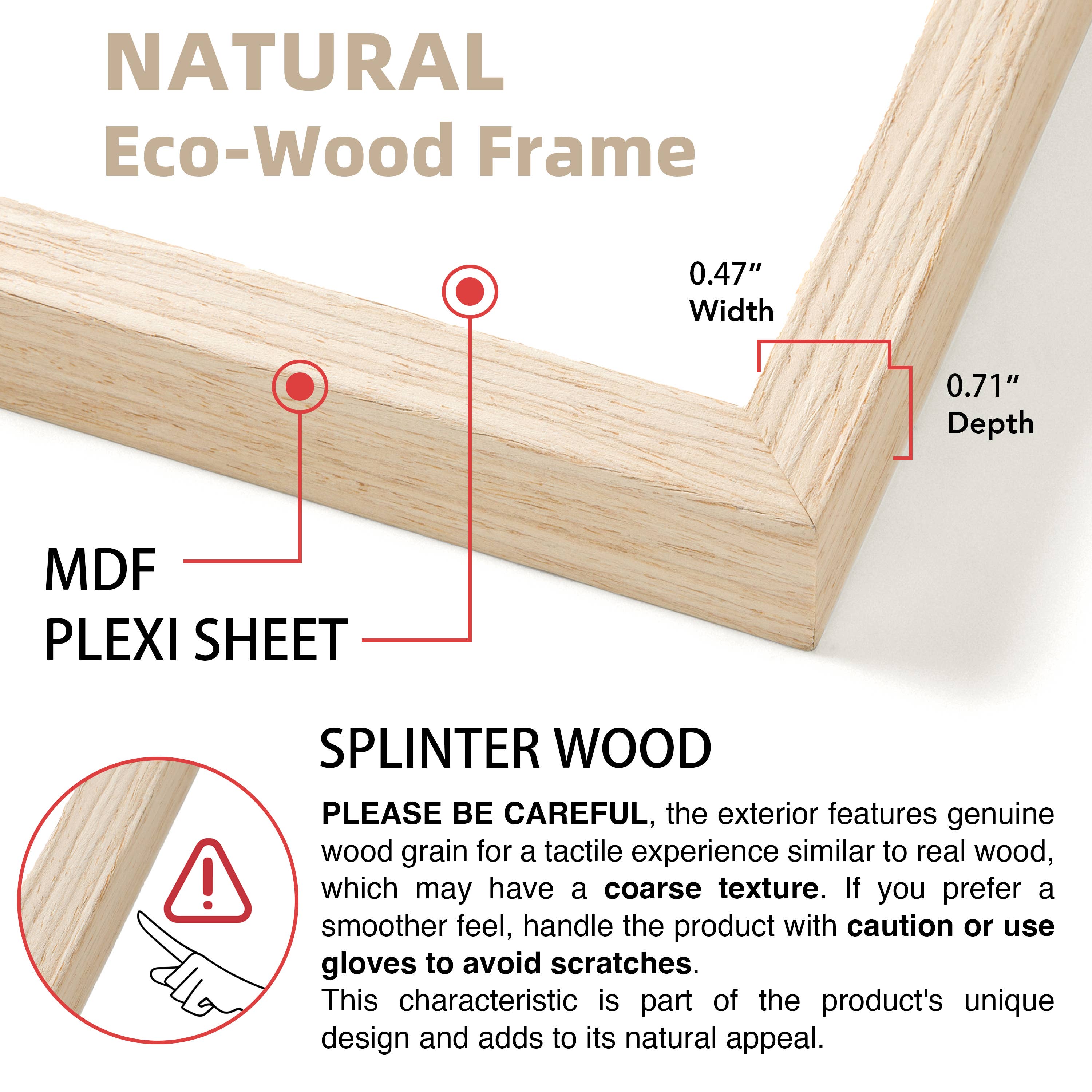 LivingTaste Home Inc - Wholesale Picture Frame - 16x20 Dryades Wooden Frame (Set of 2)6